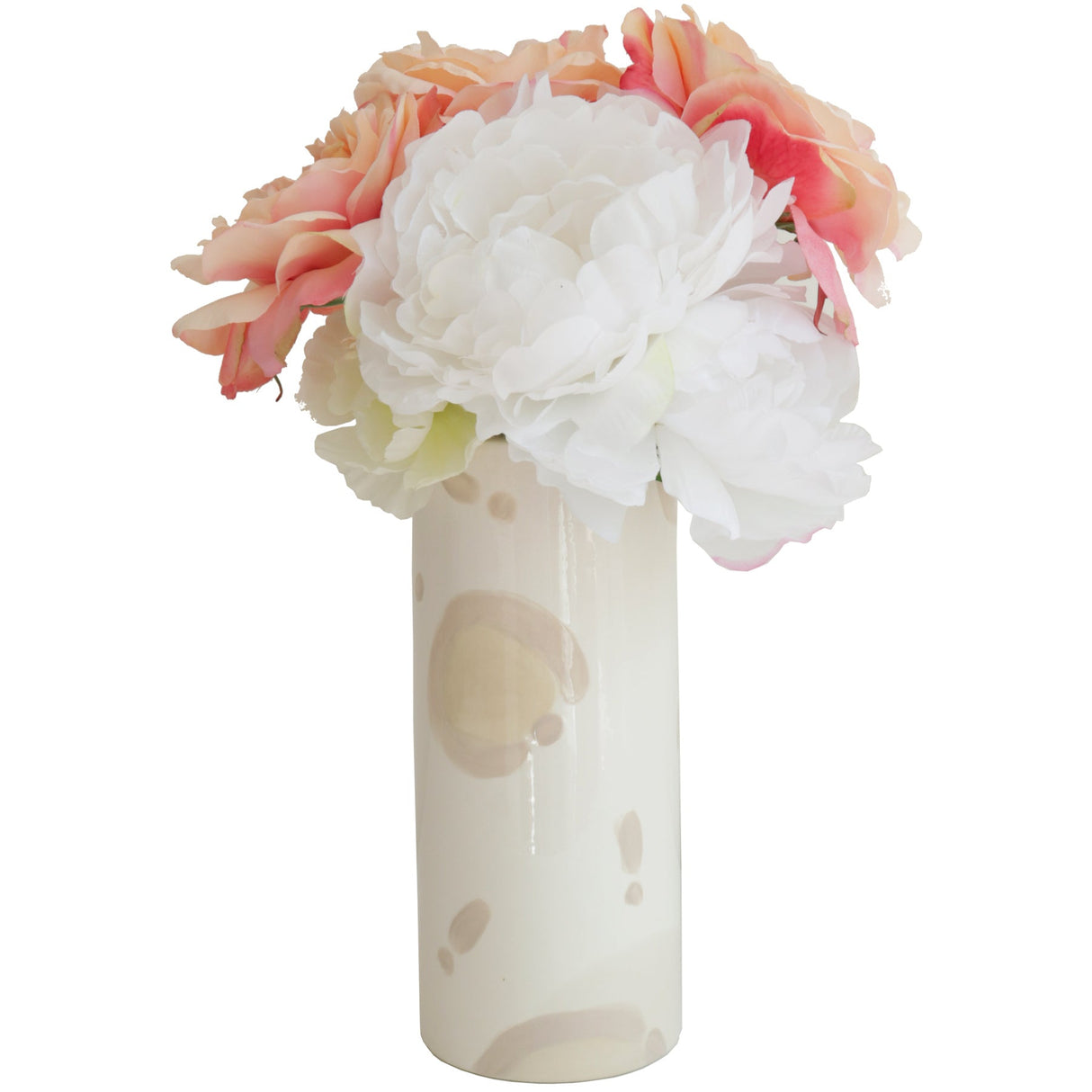 Leopard Column Vase