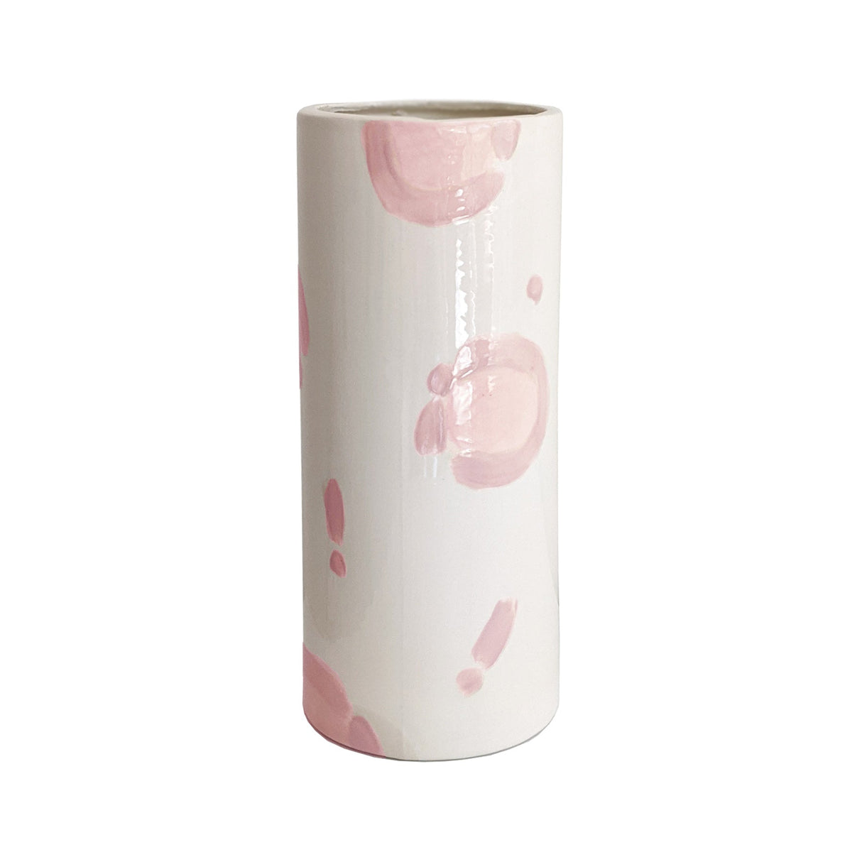 Leopard Column Vase
