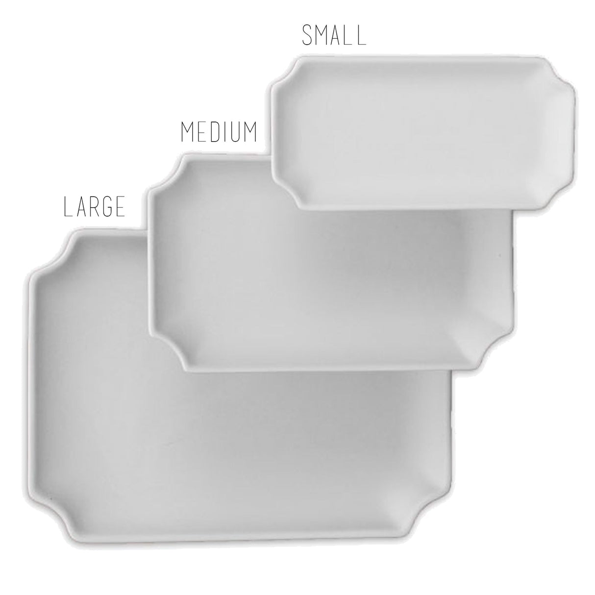 Custom Color Solid Trays