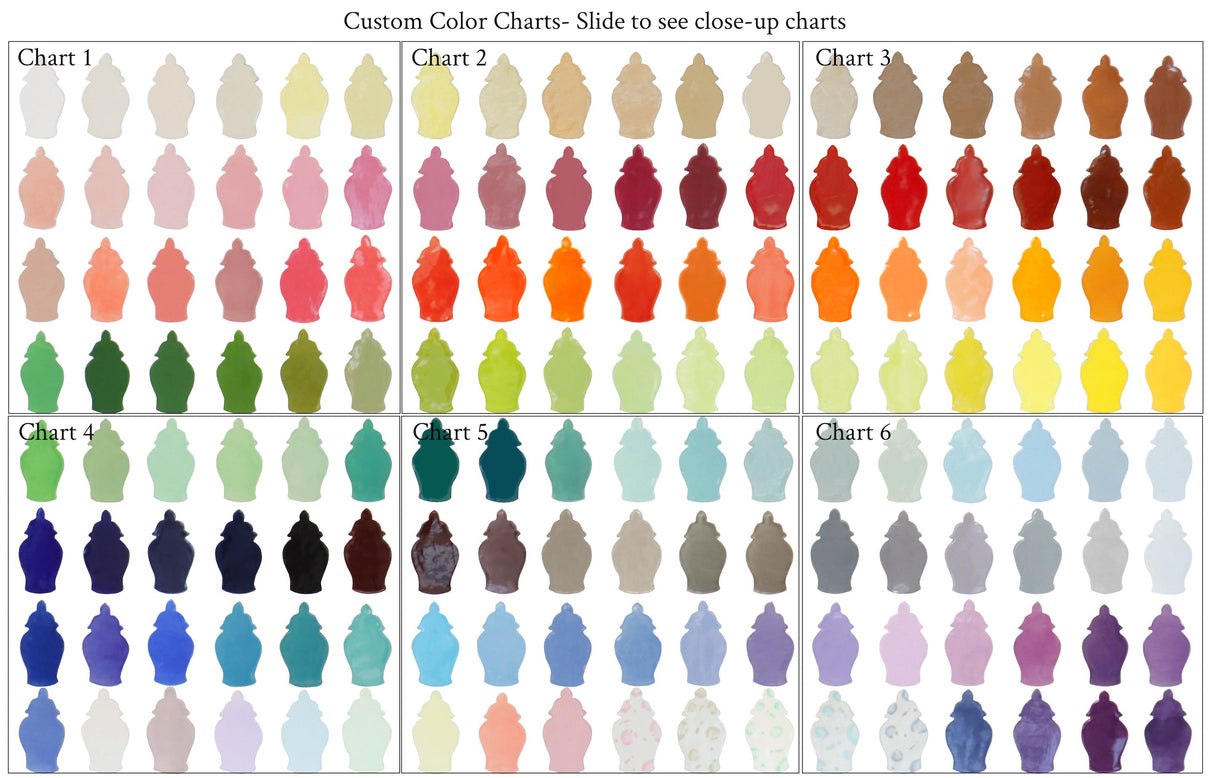 Custom Classic Monogram Ginger Jars