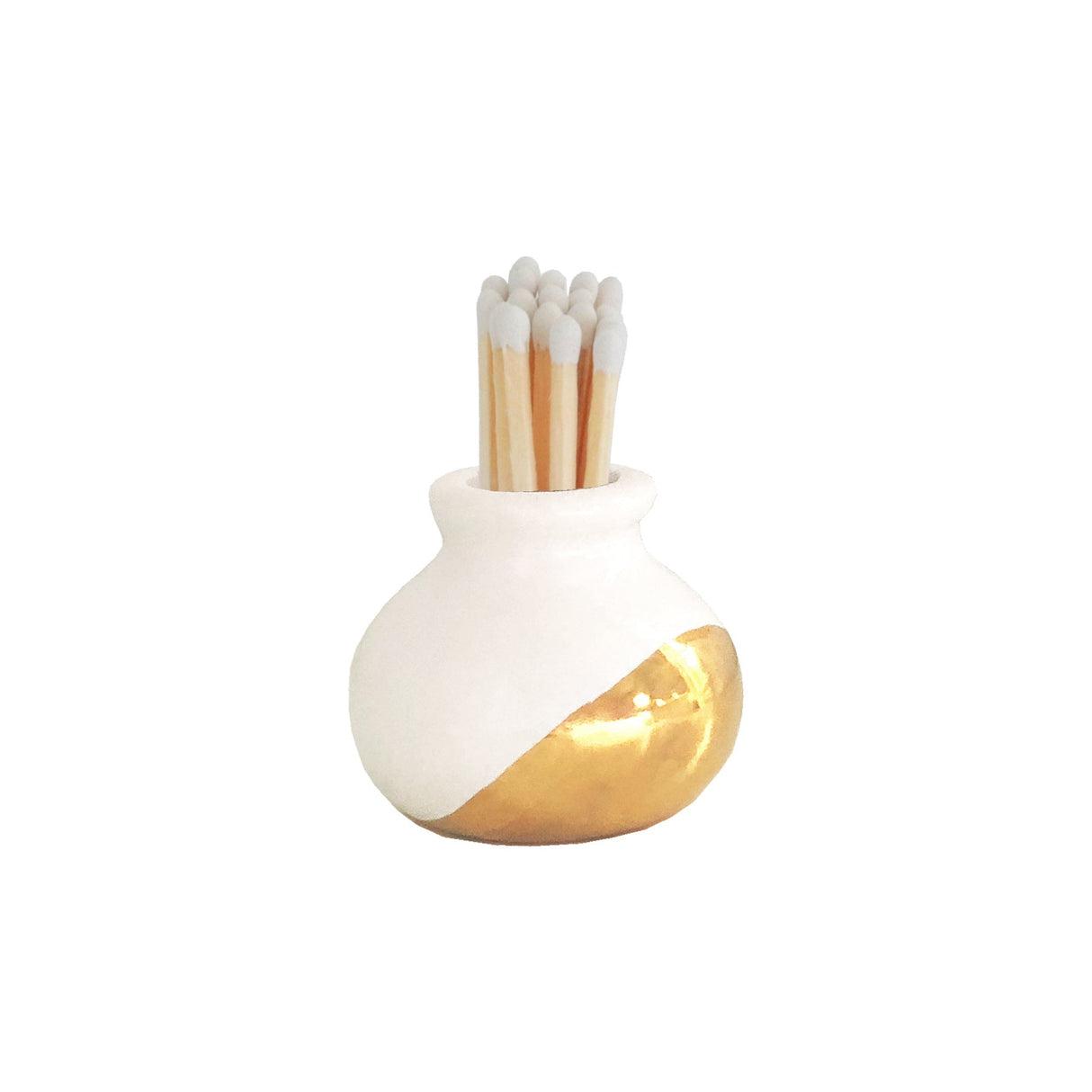 22K Gold Dip-dye Match Holder/ Striker