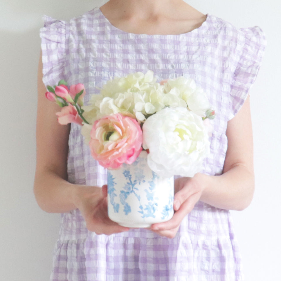 "Aster" Vase in Blue for Lo Home x Junior Sandler | Wholesale