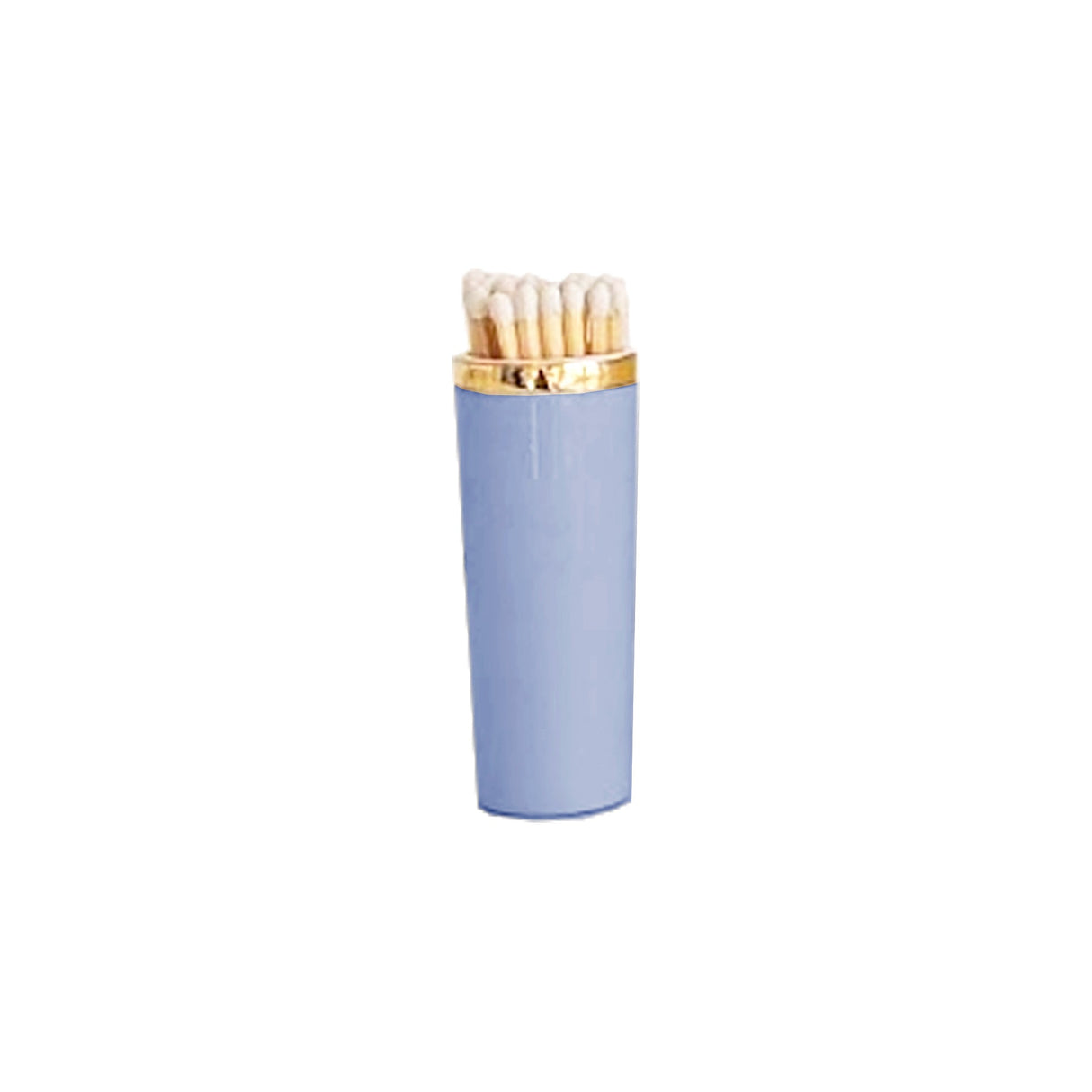 Solid Match Holder/ Striker with Gold Accent