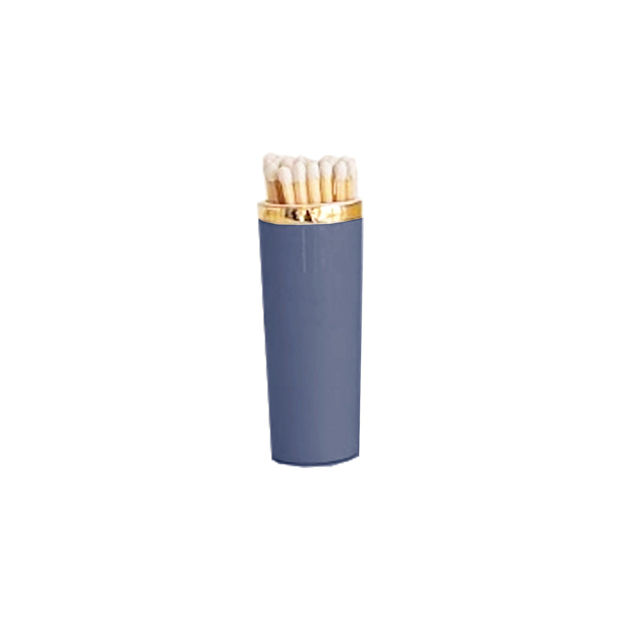 Solid Match Holder/ Striker with Gold Accent