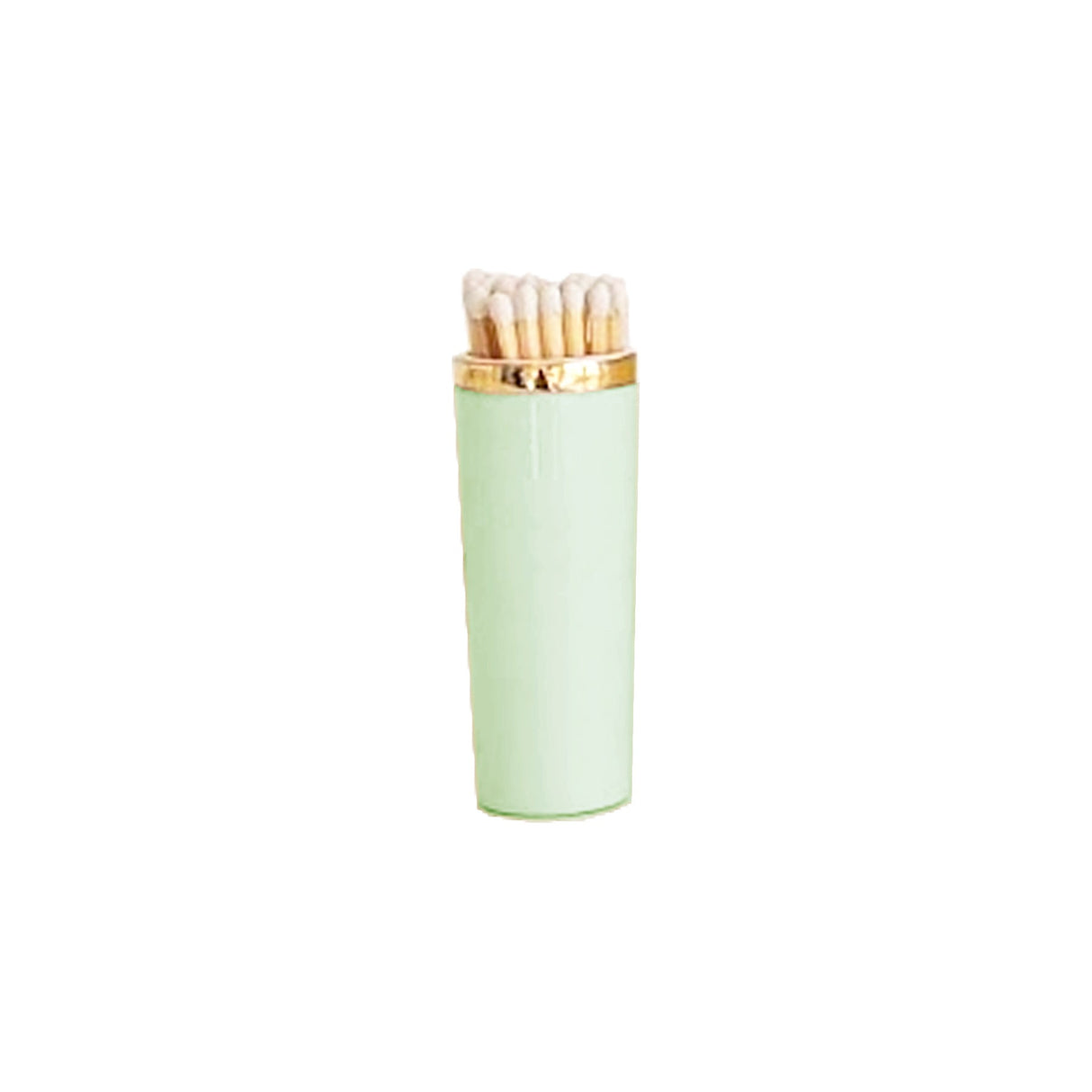 Solid Match Holder/ Striker with Gold Accent