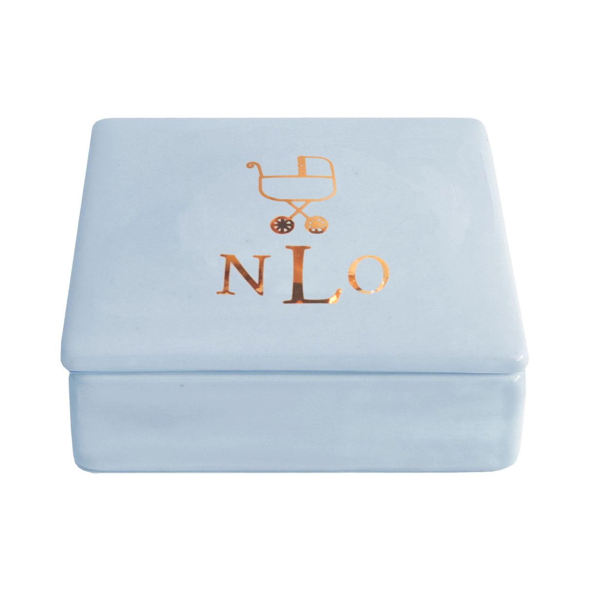 New Baby Keepsake Monogrammed Box