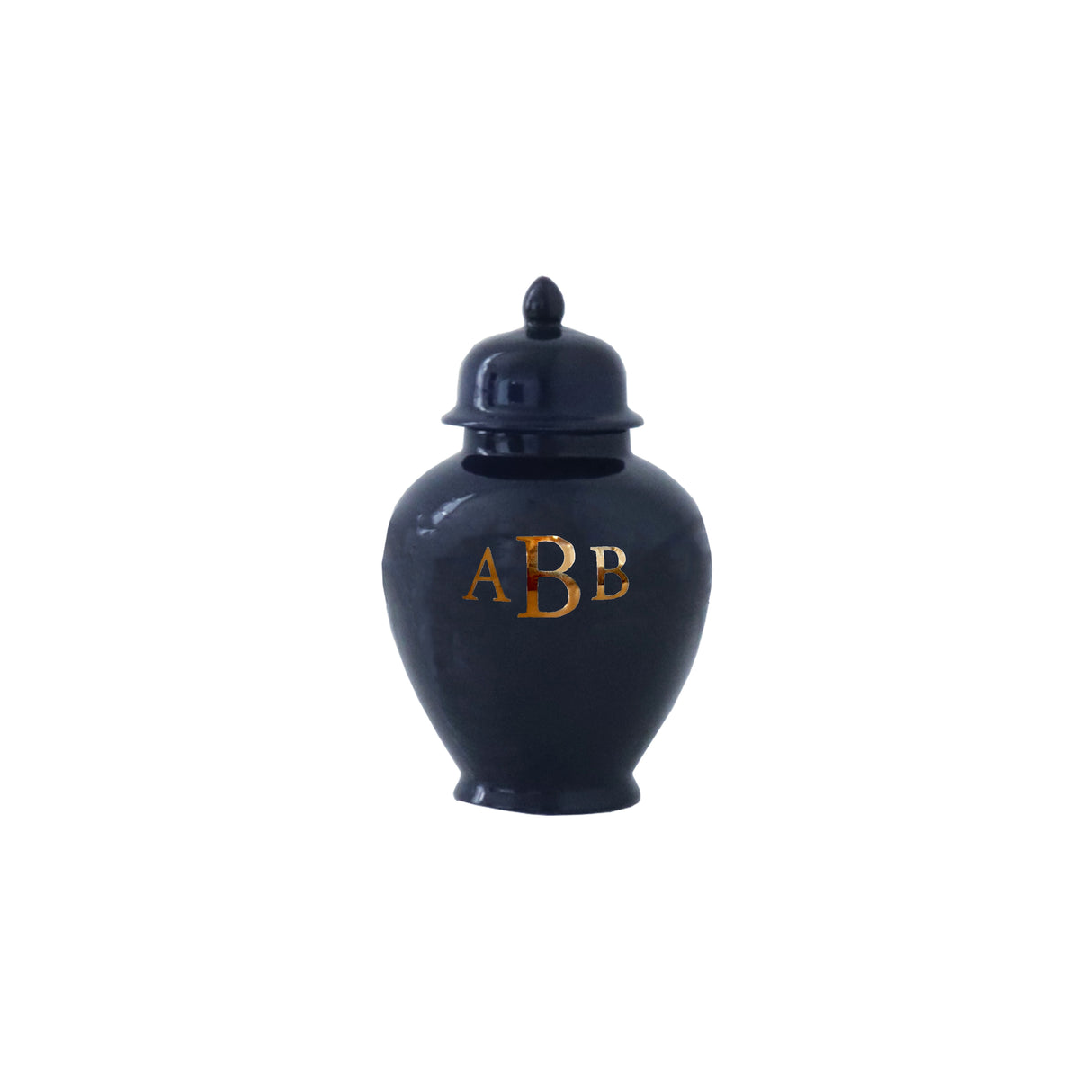 Classic Monogram Ginger Jars in Navy