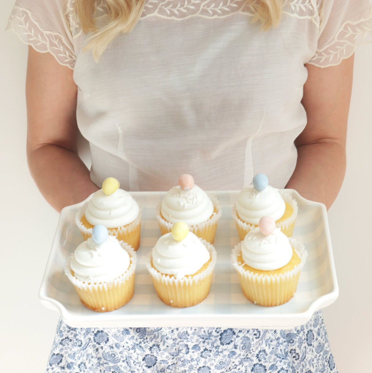 Gingham Trays | Wholesale