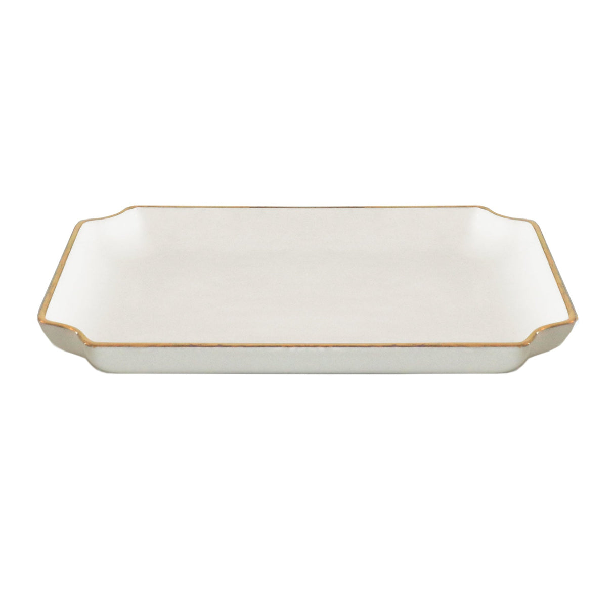 Solid Trays with Gold Accent | Wholesale