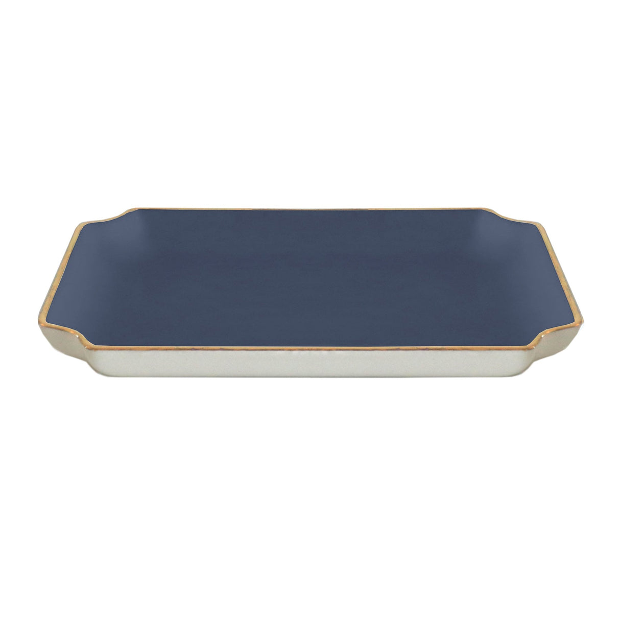 Solid Trays with Gold Accent | Wholesale