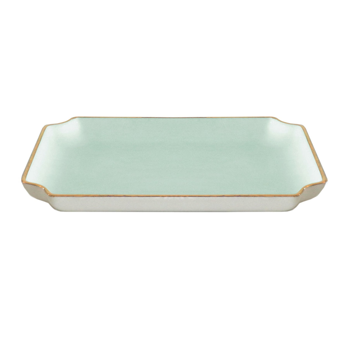 Solid Trays with Gold Accent | Wholesale