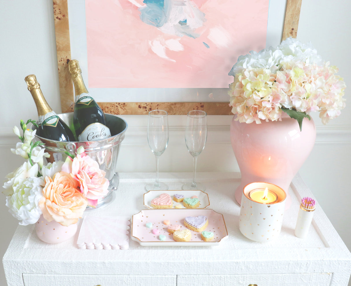 "Confetti Hearts" Tray | Wholesale