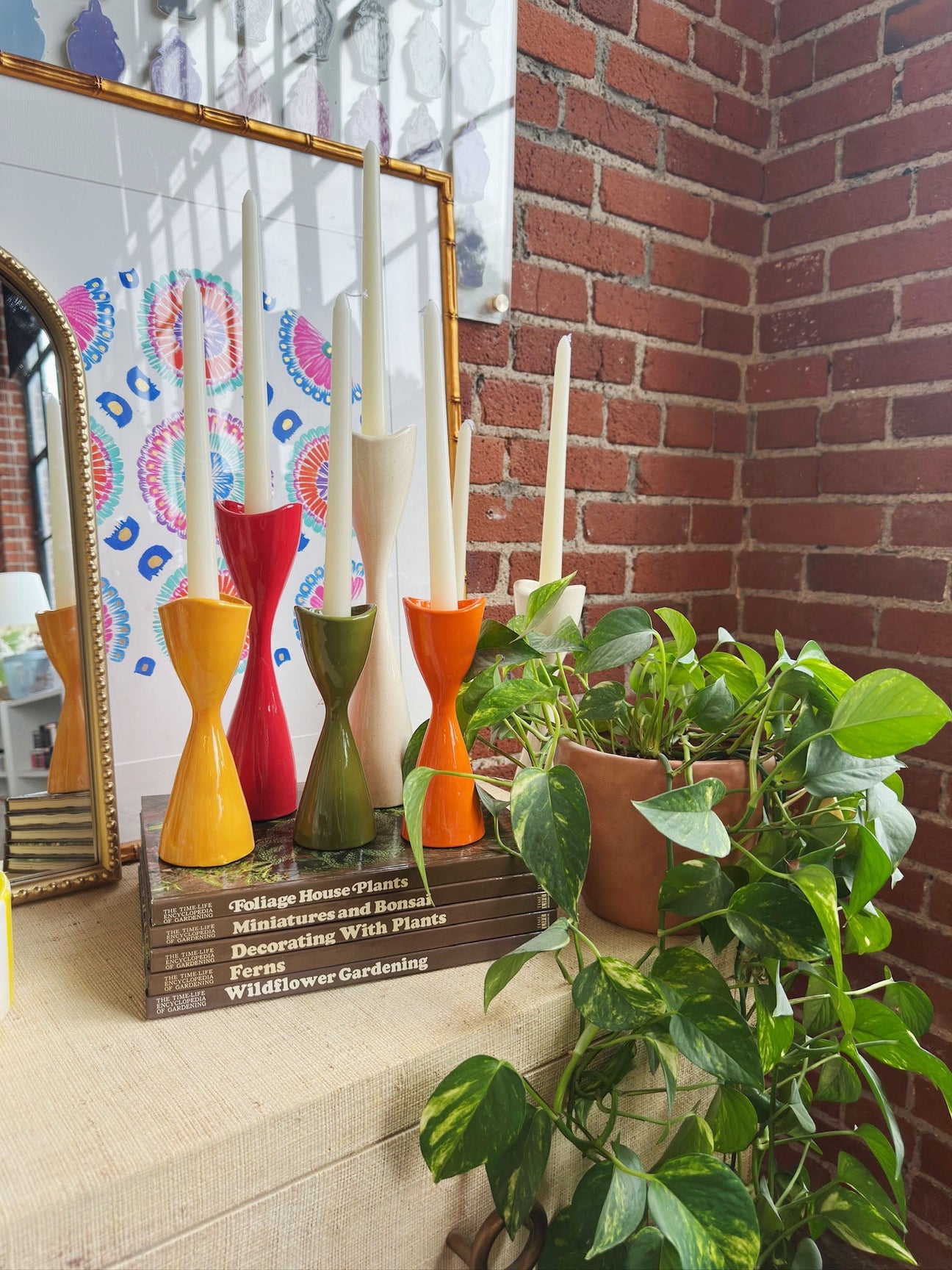 Tulip Candlestick Holders