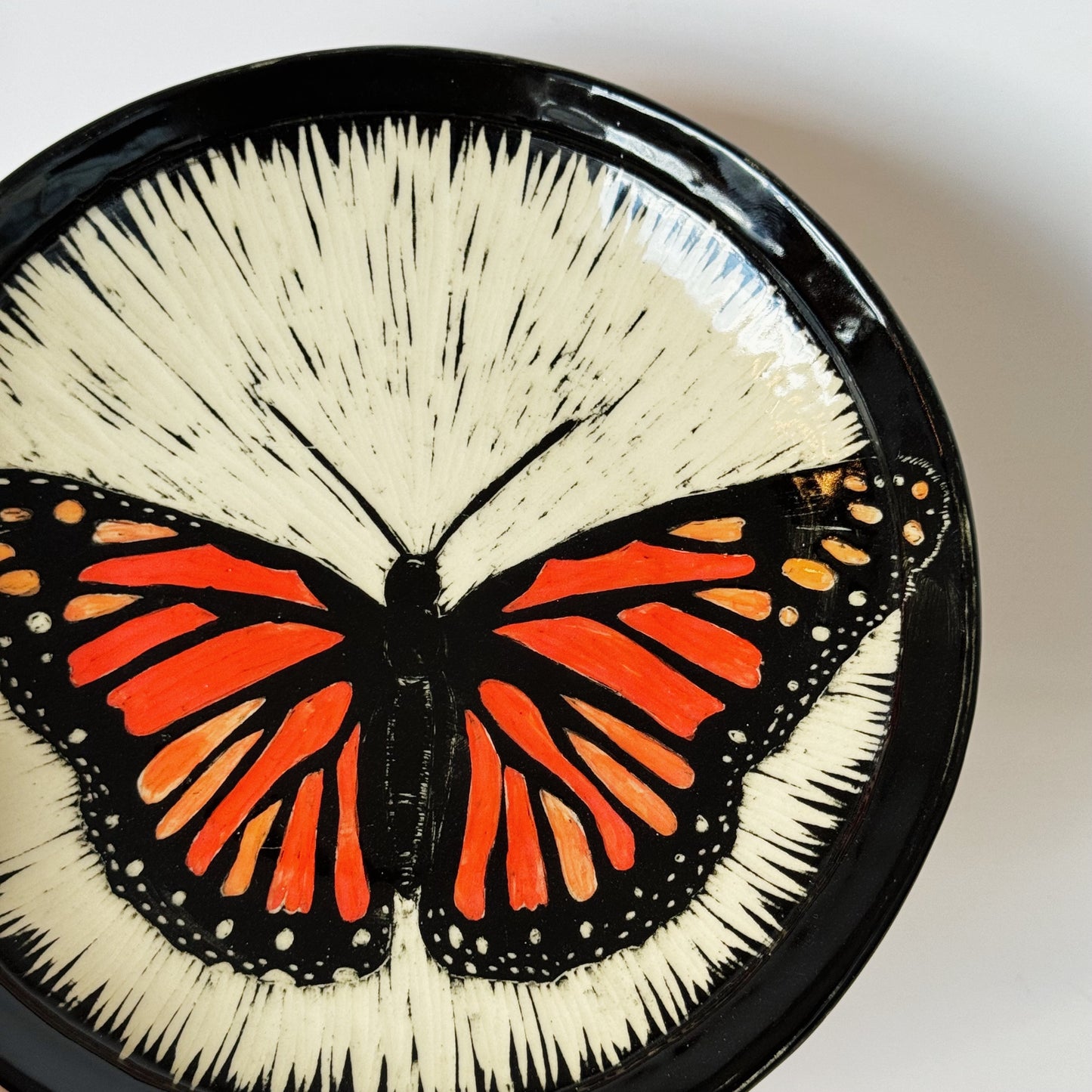 Monarch Plate | Cindy Walker Davidson