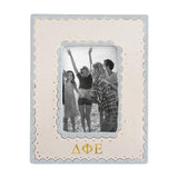 Delta Phi Epsilon Scallop Monogrammed Picture Frame