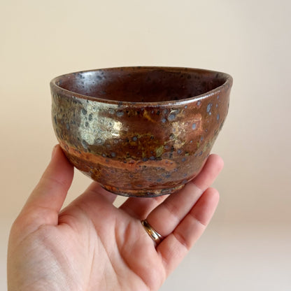 Asymmetrical Shino Bowl | Panther Pots by Joseph Clayton