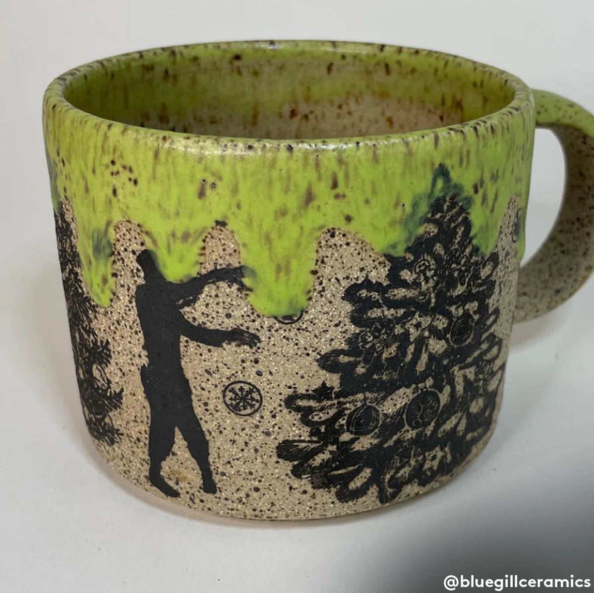 Holiday Trees Underglaze Transfer