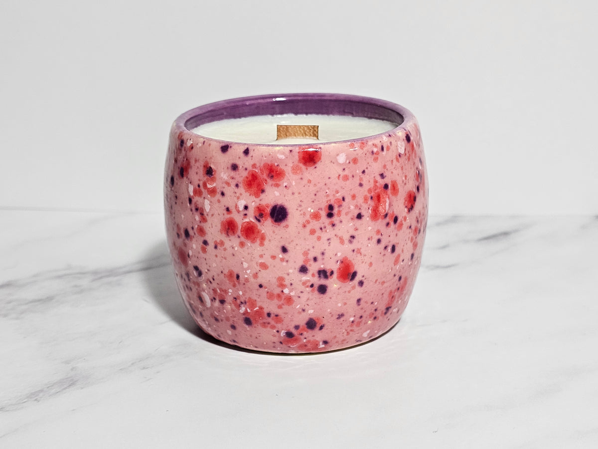 Muck Ruby Fruity Rings Hand Thrown Candle | Made from Muck – Ruby Clay Company