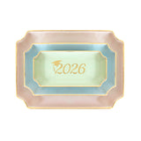 2026 Graduation Gold Monogram Decorative Tray