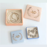 Alpha Phi Laurel Wreath Gold Monogram Two-Tone Box