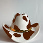 Cow Print Cowboy Hat