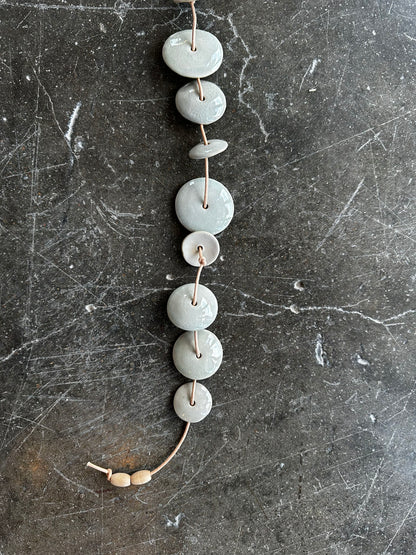 Hanging Disc Strand- 38" | Amy Sanders de Melo