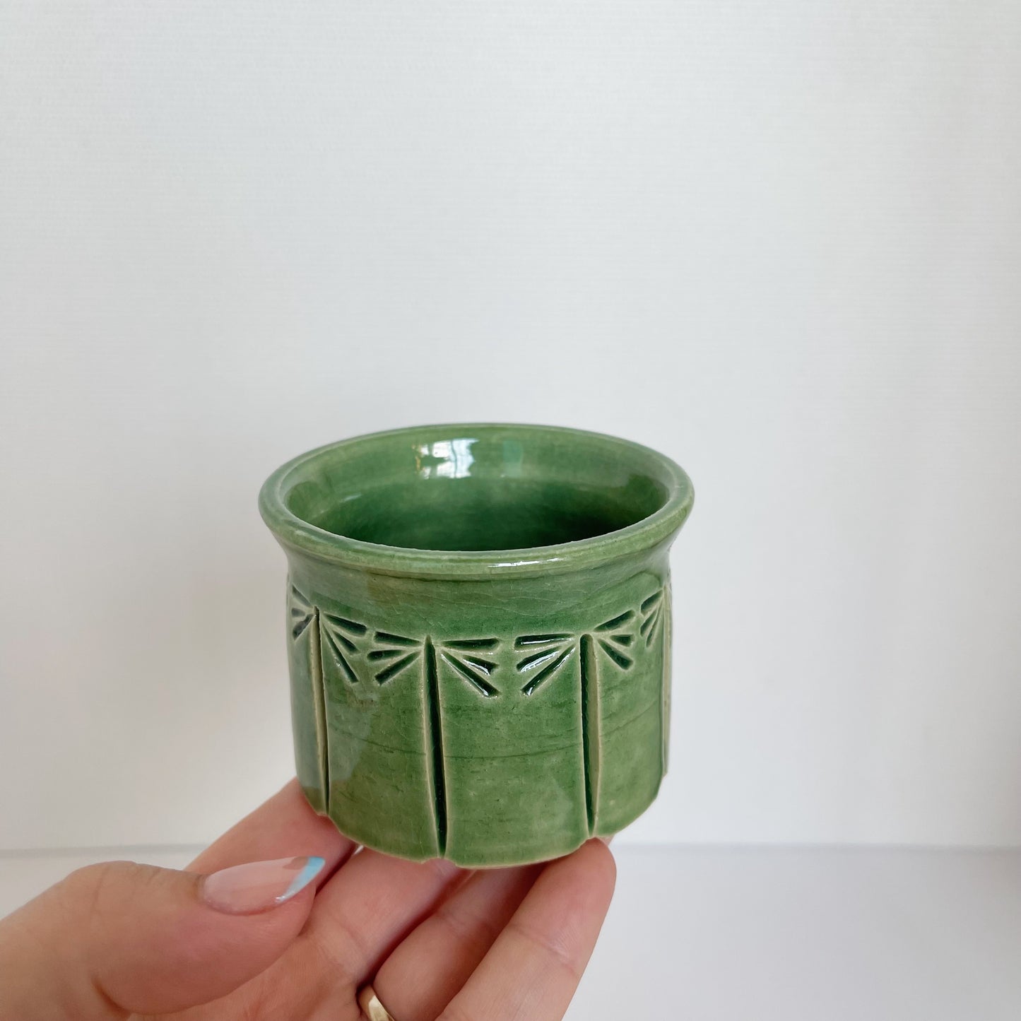 Small Carved Planter No. 1 | Danny Aguirre