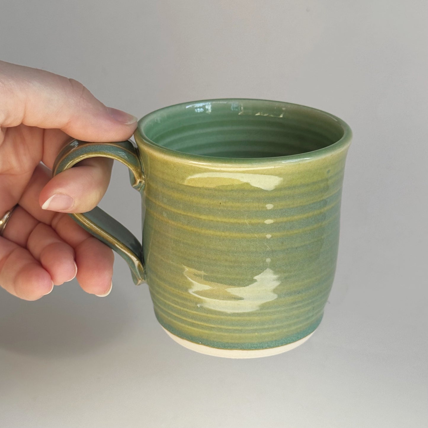 Green Mug | Pottery by Mike