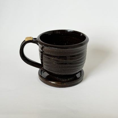 Large Teacup & Coaster | Panther Pots by Ayden Krzmarzick