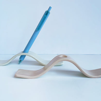 Wave Pen Holder | Terra Clay Co.