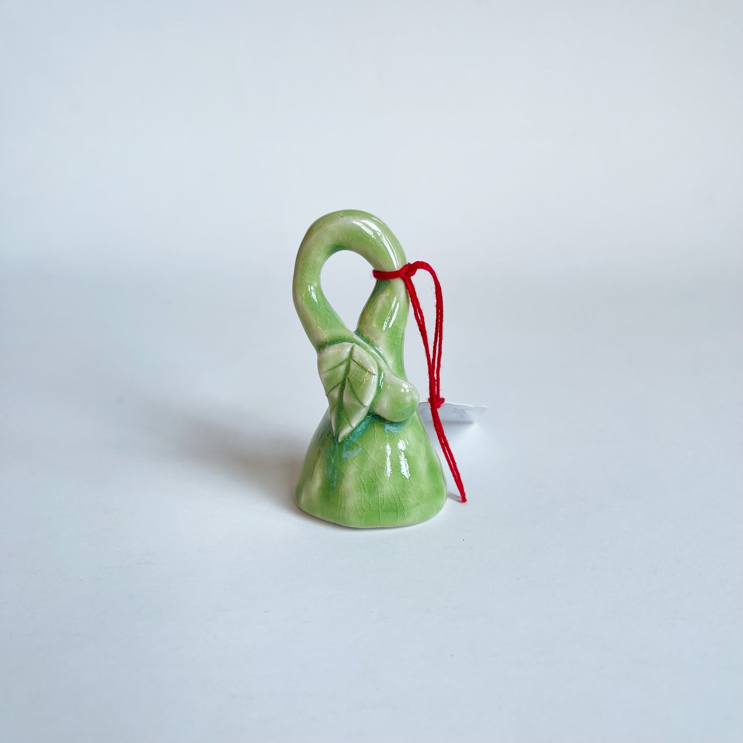 Candle Snuffer with Green Leaf | Jessica Walker