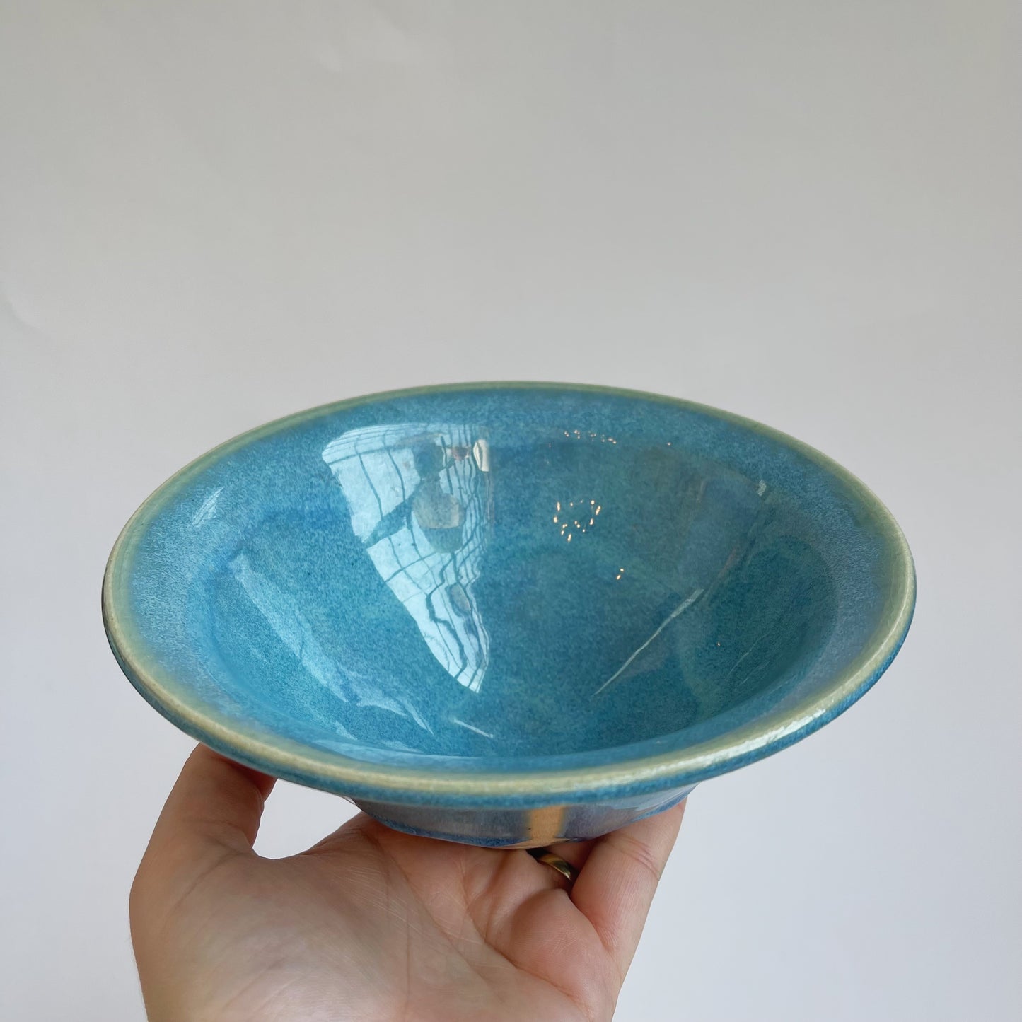 Gridded Blue Bowl | Danny Aguirre