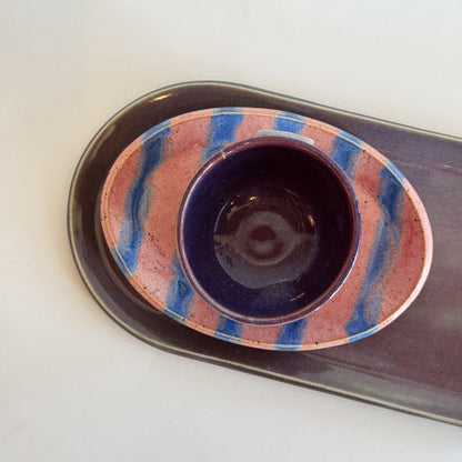 Small Striped Tray | Madeleine Schmidt