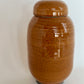 Amber Crackle Lidded Pot | Pottery by Mike