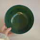 Green Ornate Bowl | Pottery by Mike