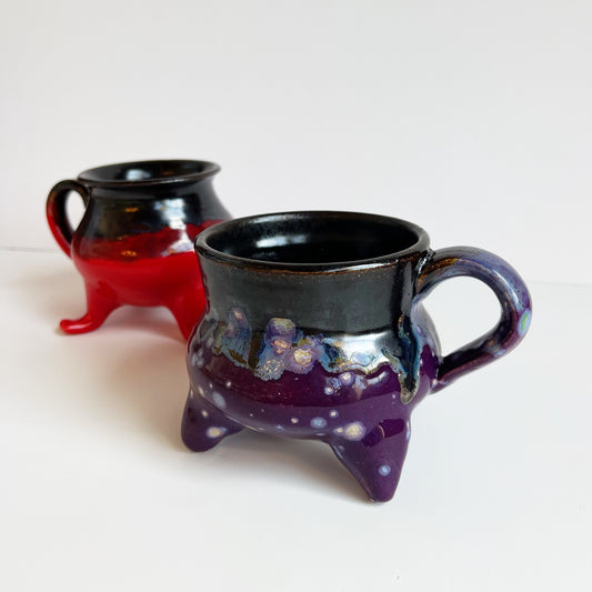 Purple Splotchy Cauldron Mug | Jessica Walker