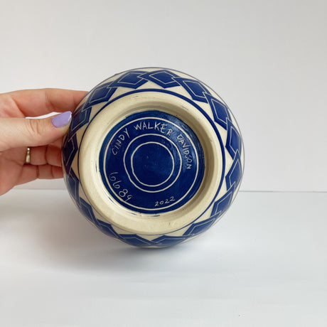 Blue Sedona Bowl | Cindy Walker Davidson