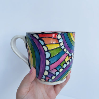 Rainbow Clouds Mug | Once & Future Things