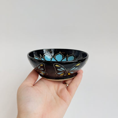 Blue Flower Bowl | Cindy Walker Davidson