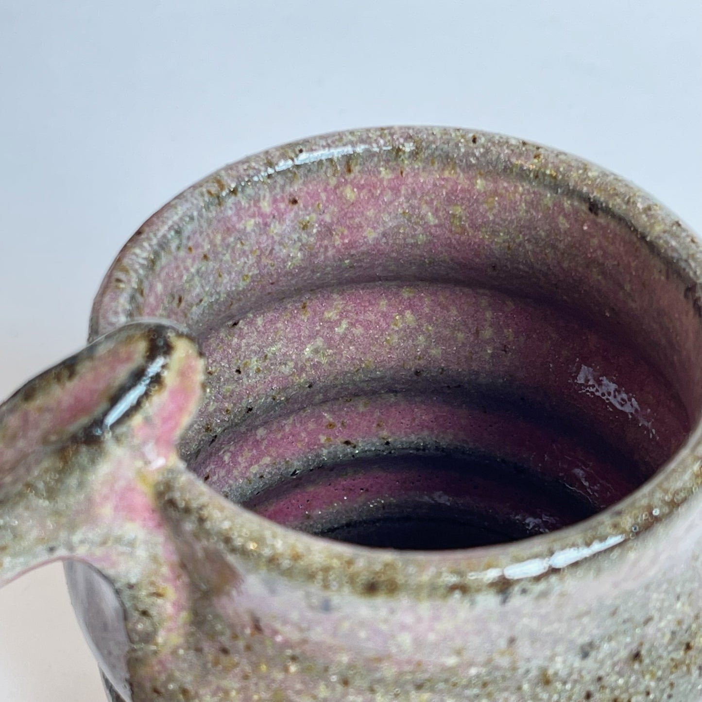 Black and Muted pink Mug | Katie Brown
