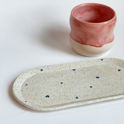 Blue Heart Tray | Madeleine Schmidt