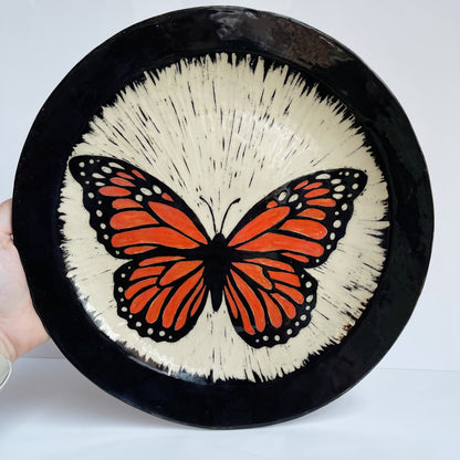 Monarch Platter | Cindy Walker Davidson