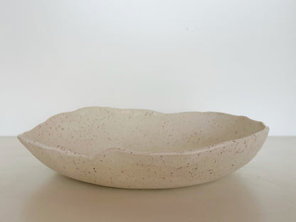 Off White Speckled Bowl | KH Pottery