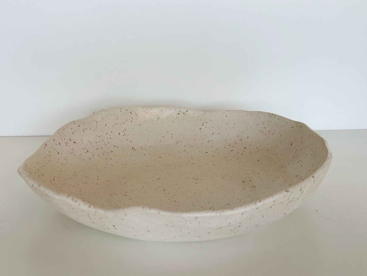 Off White Speckled Bowl | KH Pottery