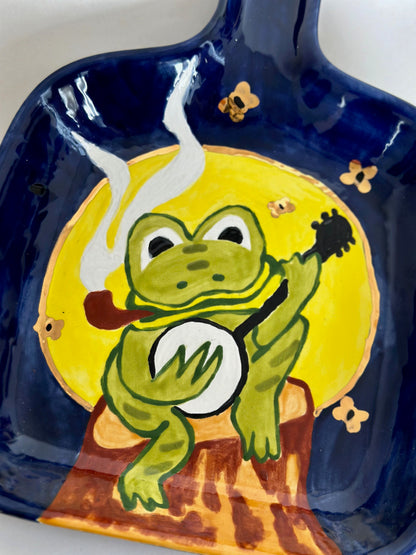 Banjo Frog Appetizer Plate | Jessica Walker