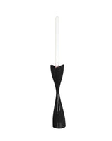 Tulip Candlestick Holders in Black
