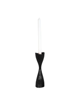 Tulip Candlestick Holders in Black