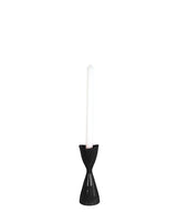 Tulip Candlestick Holders in Black