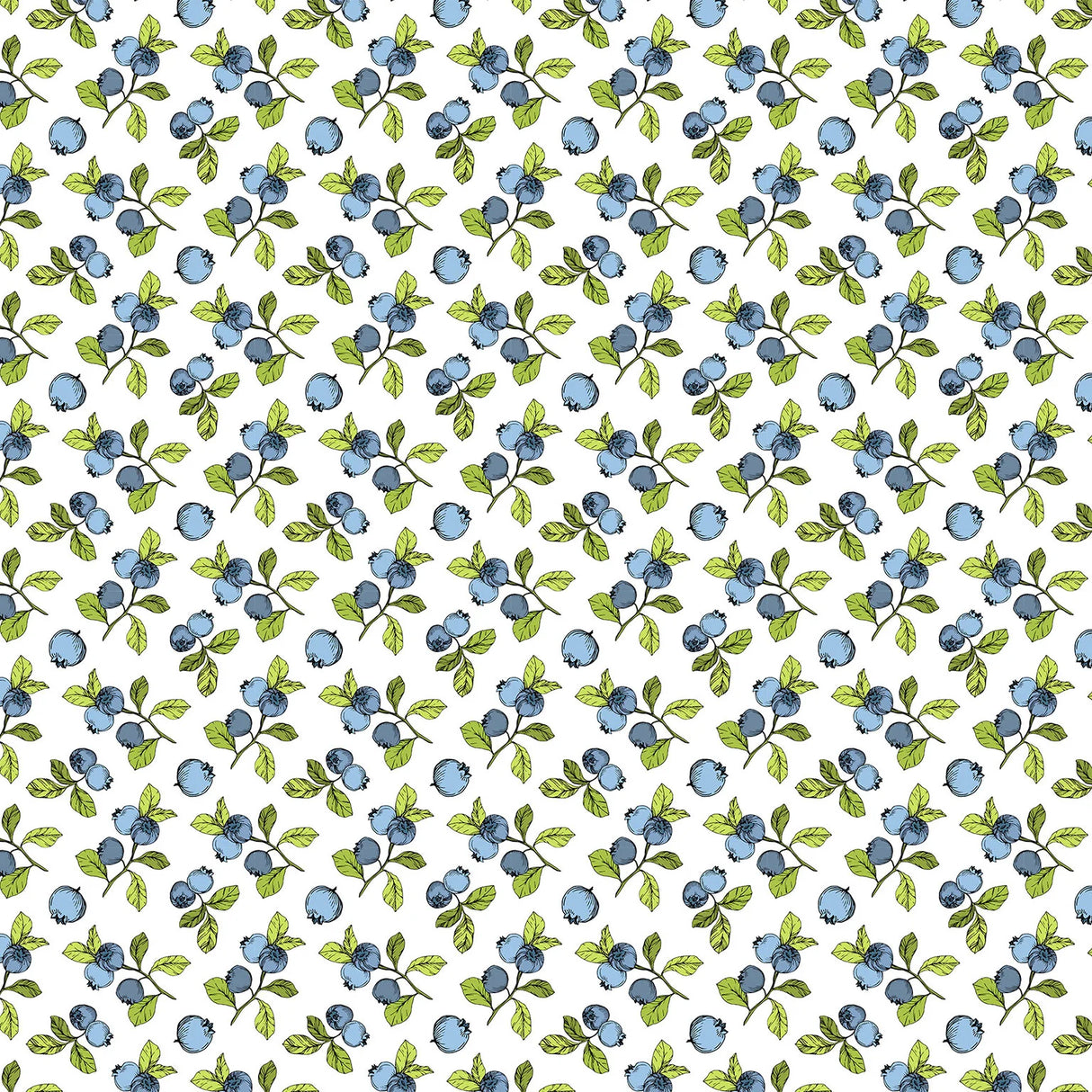 Blueberry Underglaze Transfer