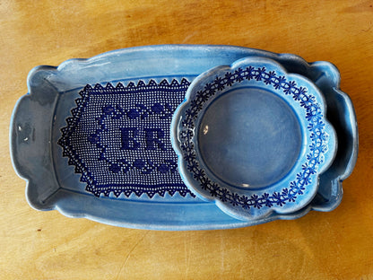 Bread Tray and Companion Dish | Trisha Boatright